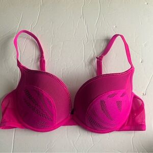La Senza Pink Beyond Sexy Push Up Bra 32 C